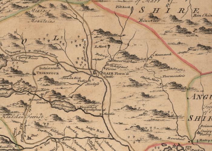 Blair Atholl, Perthsire in 1745